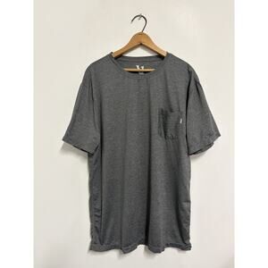 Vuori Tradewind Performance Men's Gray Short Sleeve Pullover Tee T-Shirt Top XL